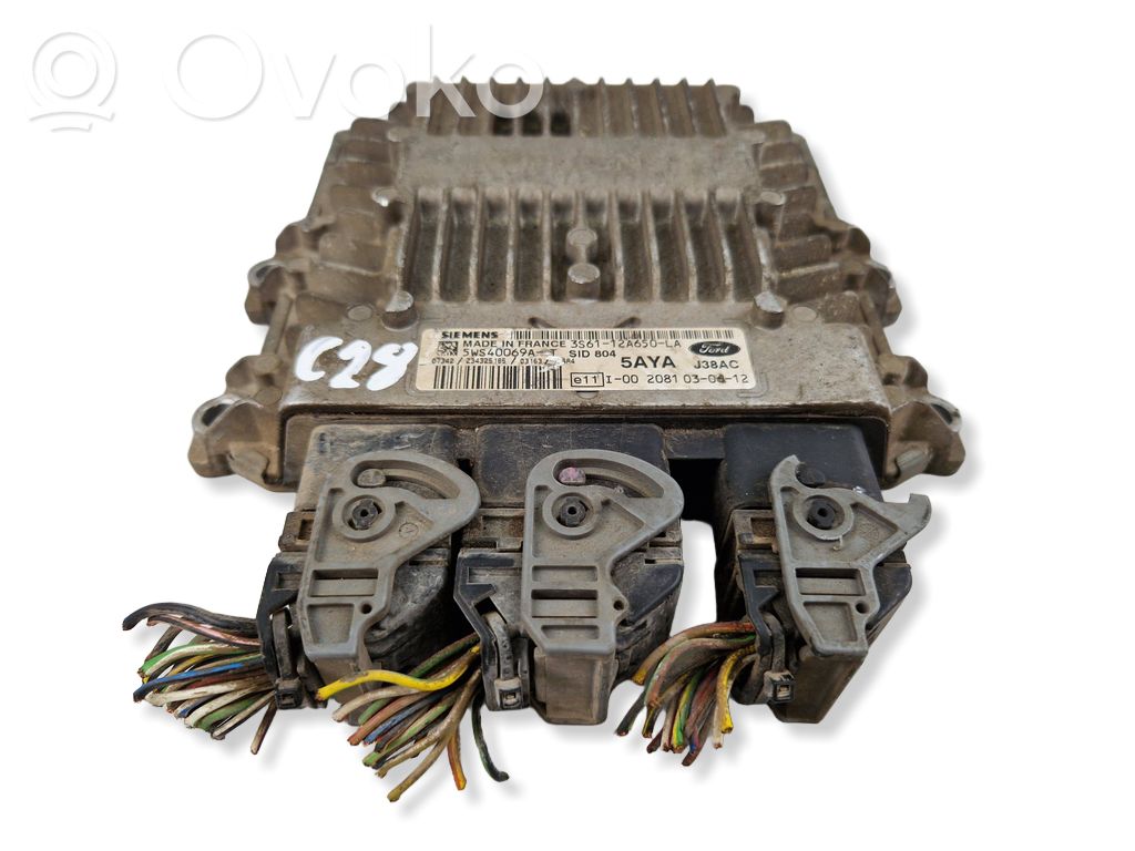 Ford Fiesta Variklio valdymo blokas 