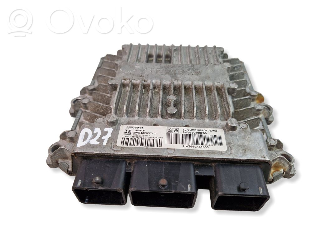 Citroen C3 Engine control unit/module 