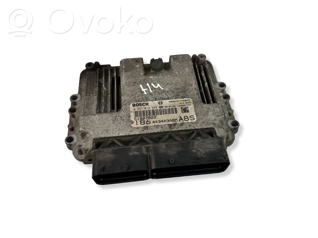 Fiat Multipla Engine control unit/module 