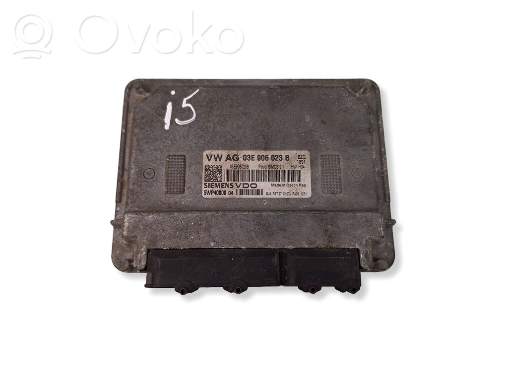 Skoda Fabia Mk2 (5J) Sterownik / Moduł ECU 