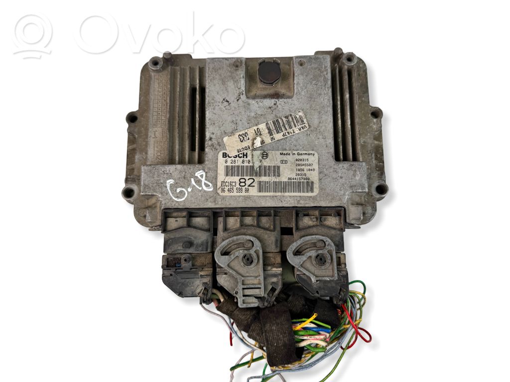 Peugeot 206 Engine control unit/module 