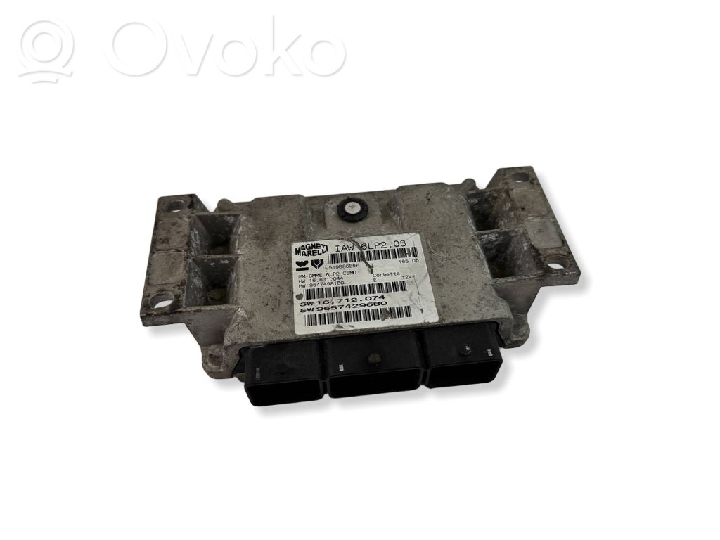 Peugeot 207 Engine control unit/module 