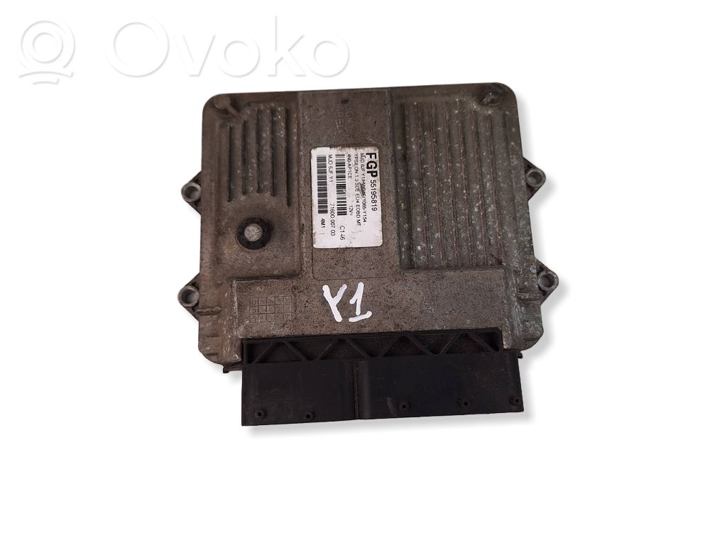 Engine control unit/module   55195819,7160000703