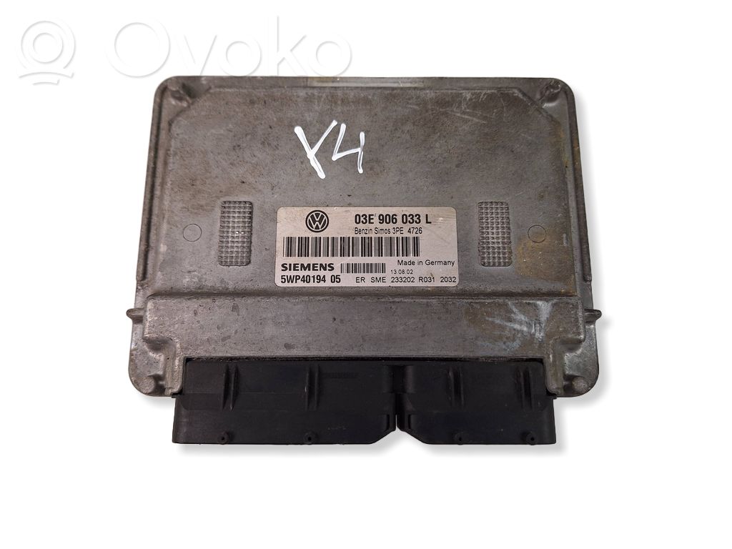 Volkswagen Polo Sterownik / Moduł ECU 