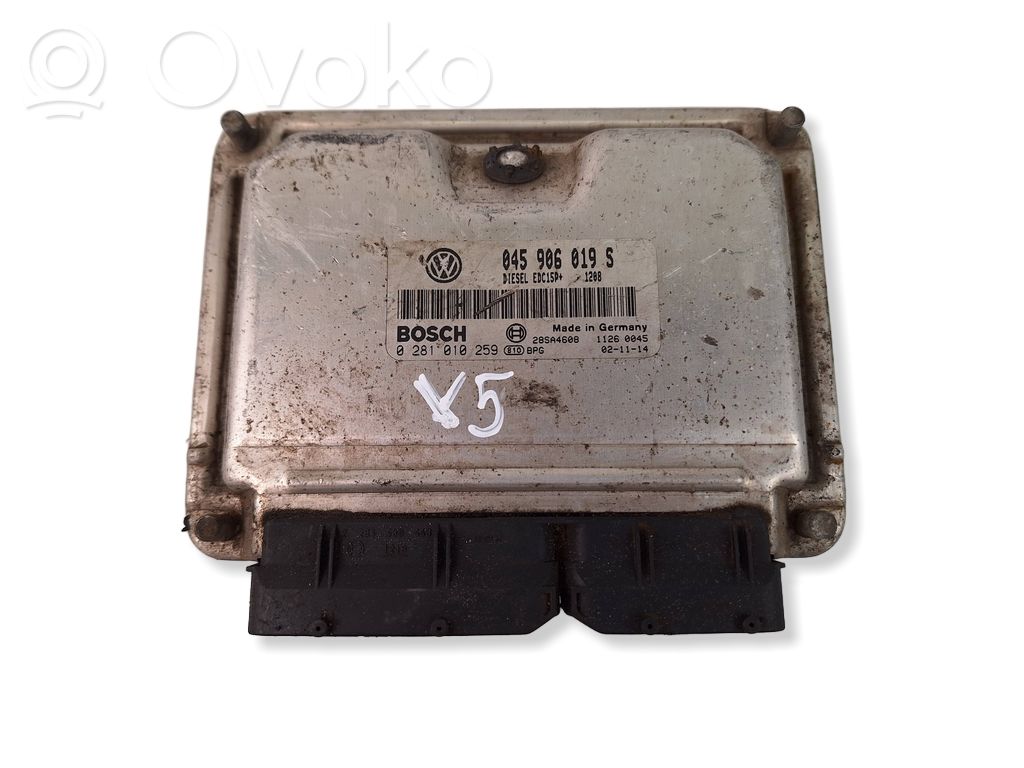 Engine control unit/module   045906019S,0281010259