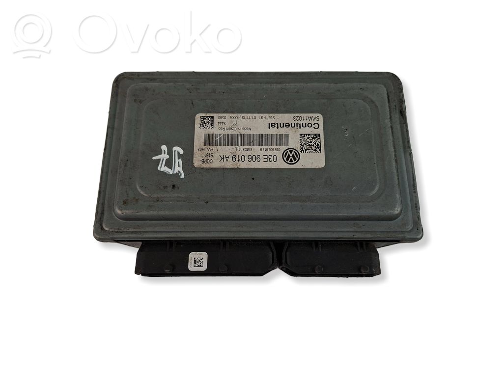 Engine control unit/module   03E906019AK,5WA11023