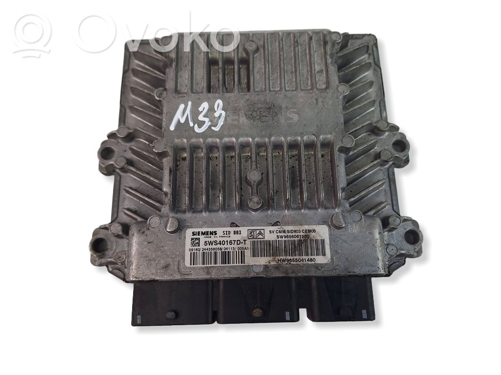 Peugeot 407 Engine control unit/module 