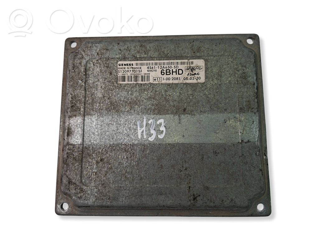 Ford Fiesta Engine control unit/module 