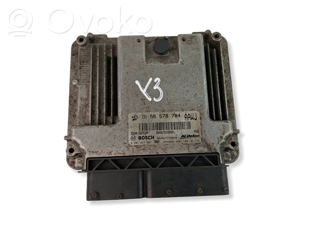 Opel Meriva A Engine control unit/module 