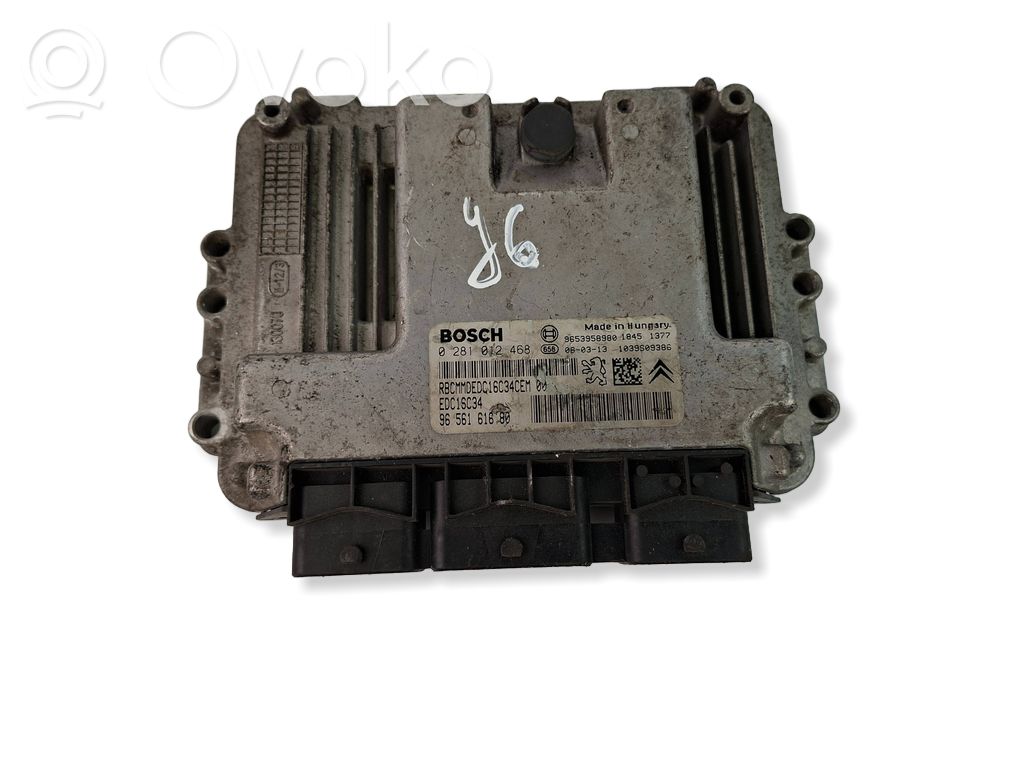 Peugeot 307 Engine control unit/module 