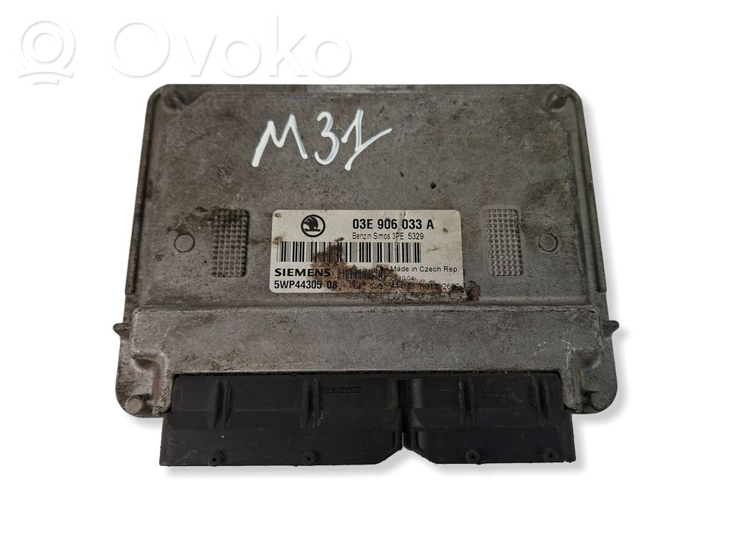 Skoda Fabia Mk1 (6Y) Engine control unit/module 