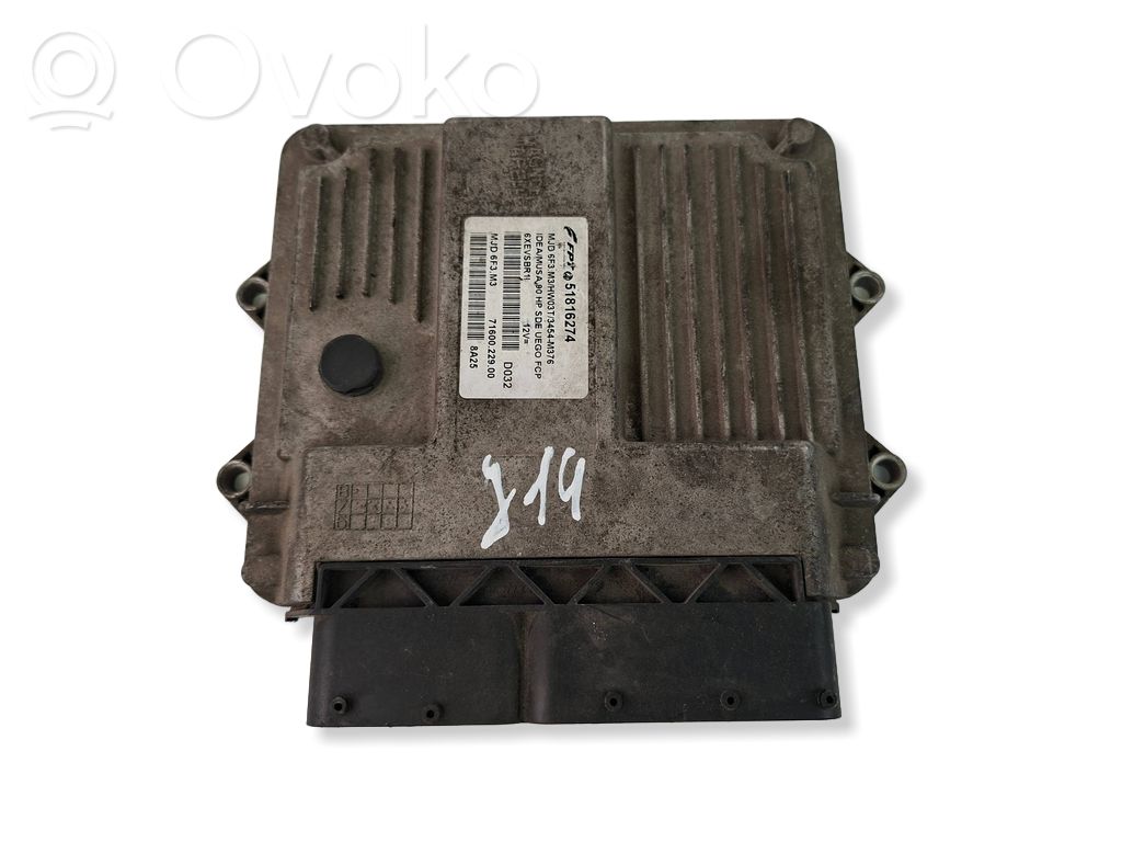 Lancia Musa Engine control unit/module 