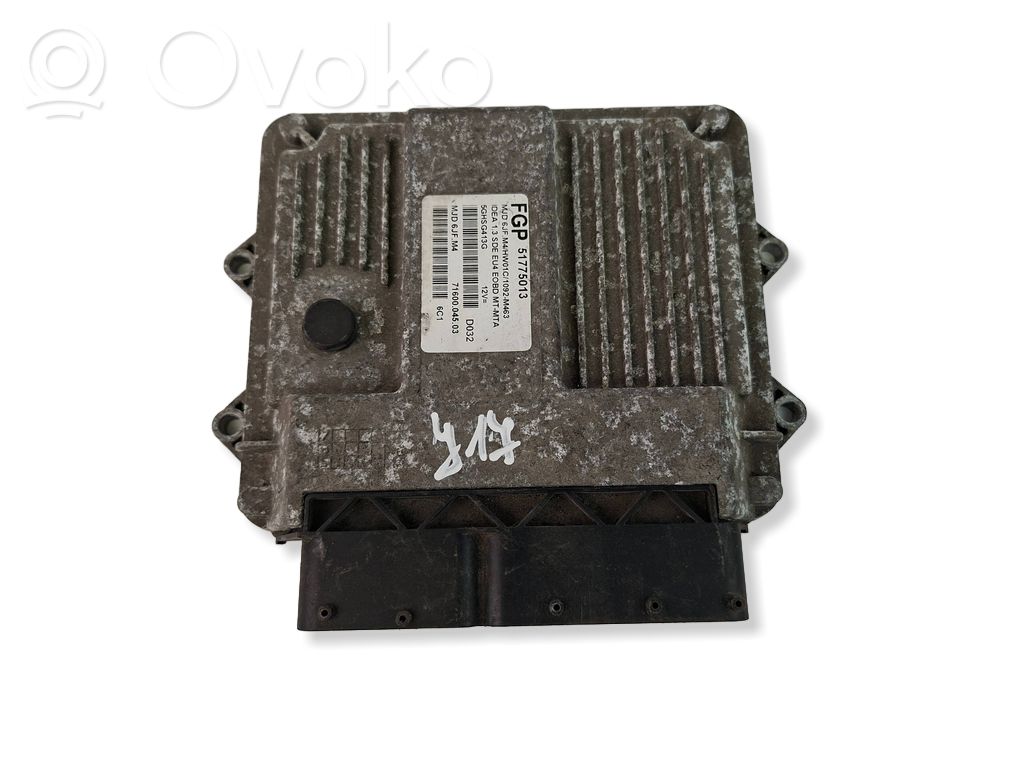 Fiat Idea Engine control unit/module 
