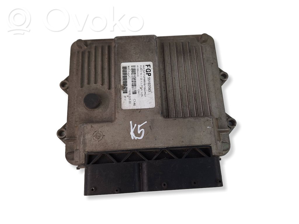 Fiat Punto (188) Sterownik / Moduł ECU 