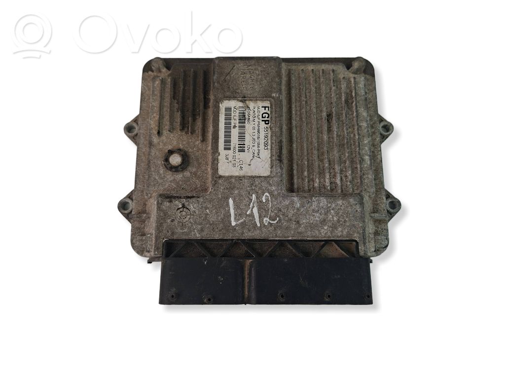 Fiat Punto (188) Sterownik / Moduł ECU 