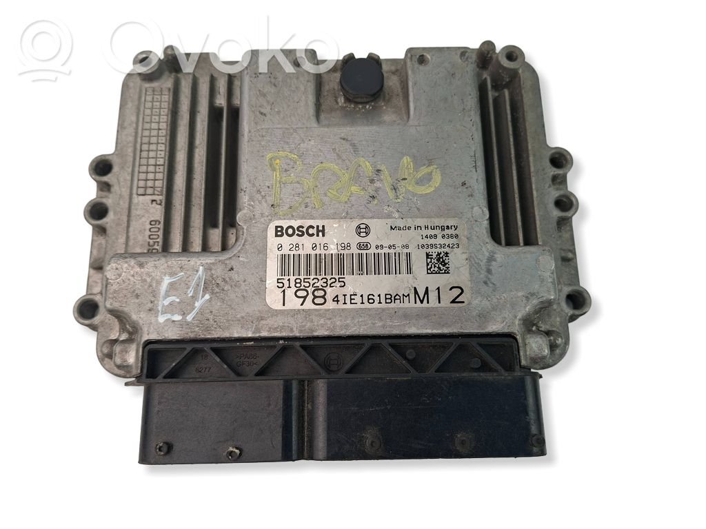 Fiat Bravo Engine control unit/module ECU 