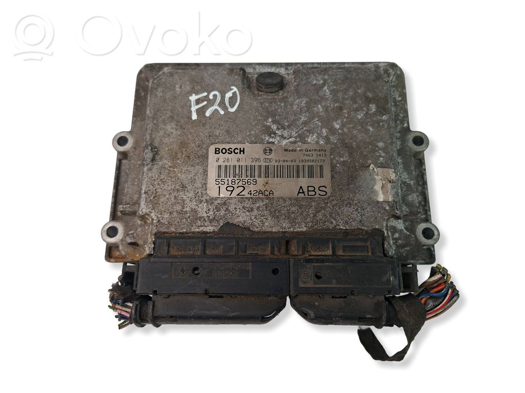 Fiat Stilo Engine control unit/module 