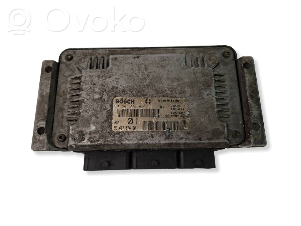 Citroen Saxo Engine control unit/module 