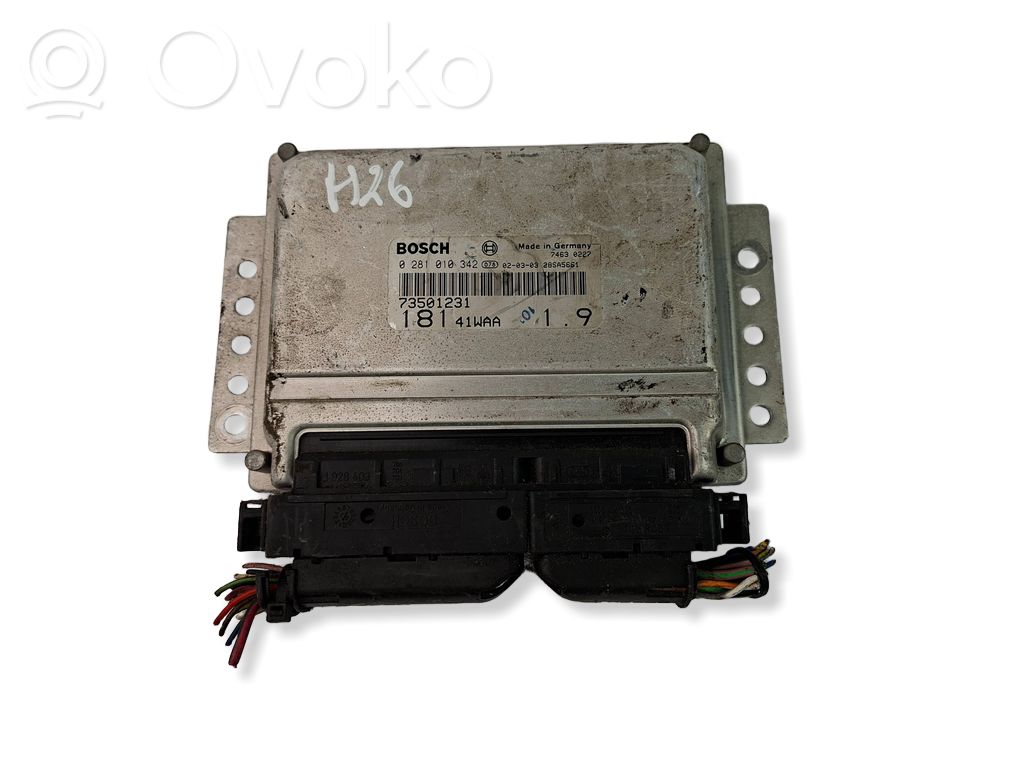 Fiat Marea Engine control unit/module 