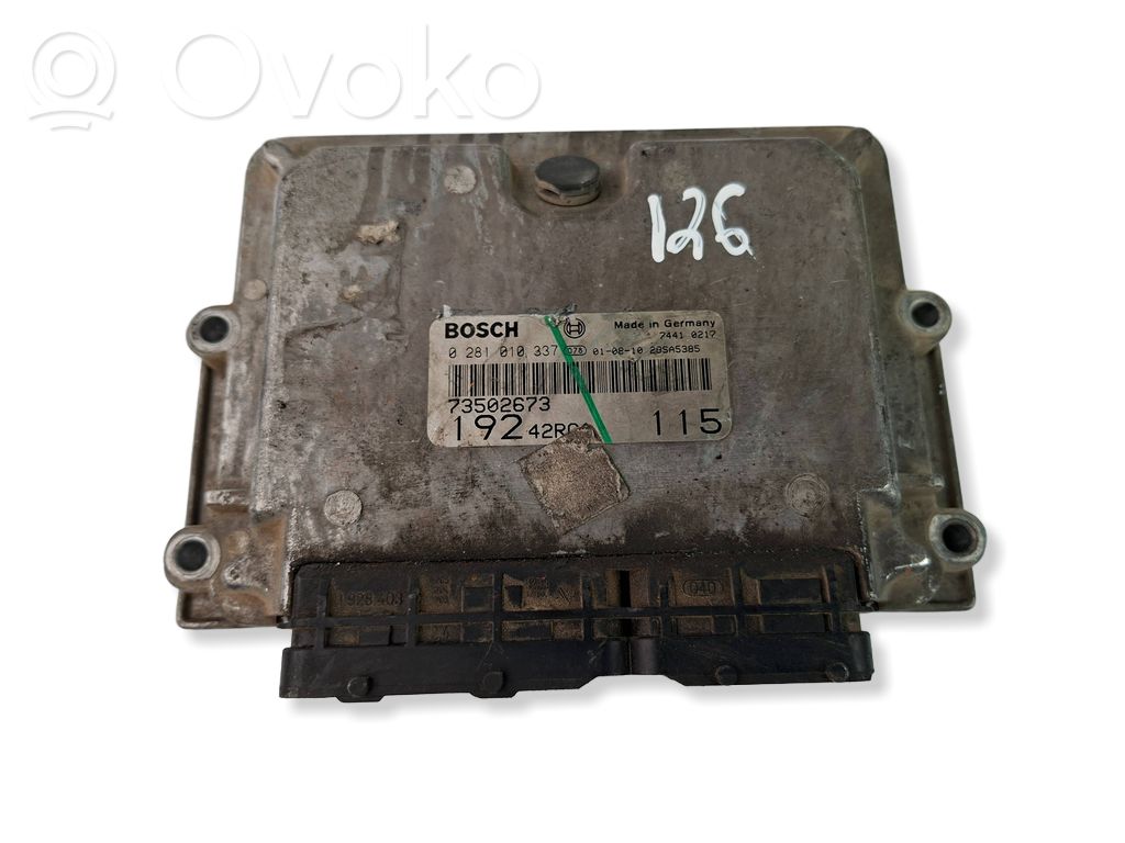 Fiat Stilo Engine control unit/module 