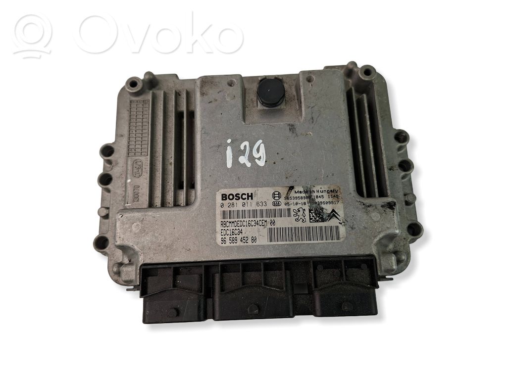 Peugeot 407 Engine control unit/module 
