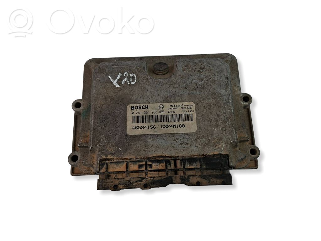 Engine control unit/module   46534156,C324M188,0281001955