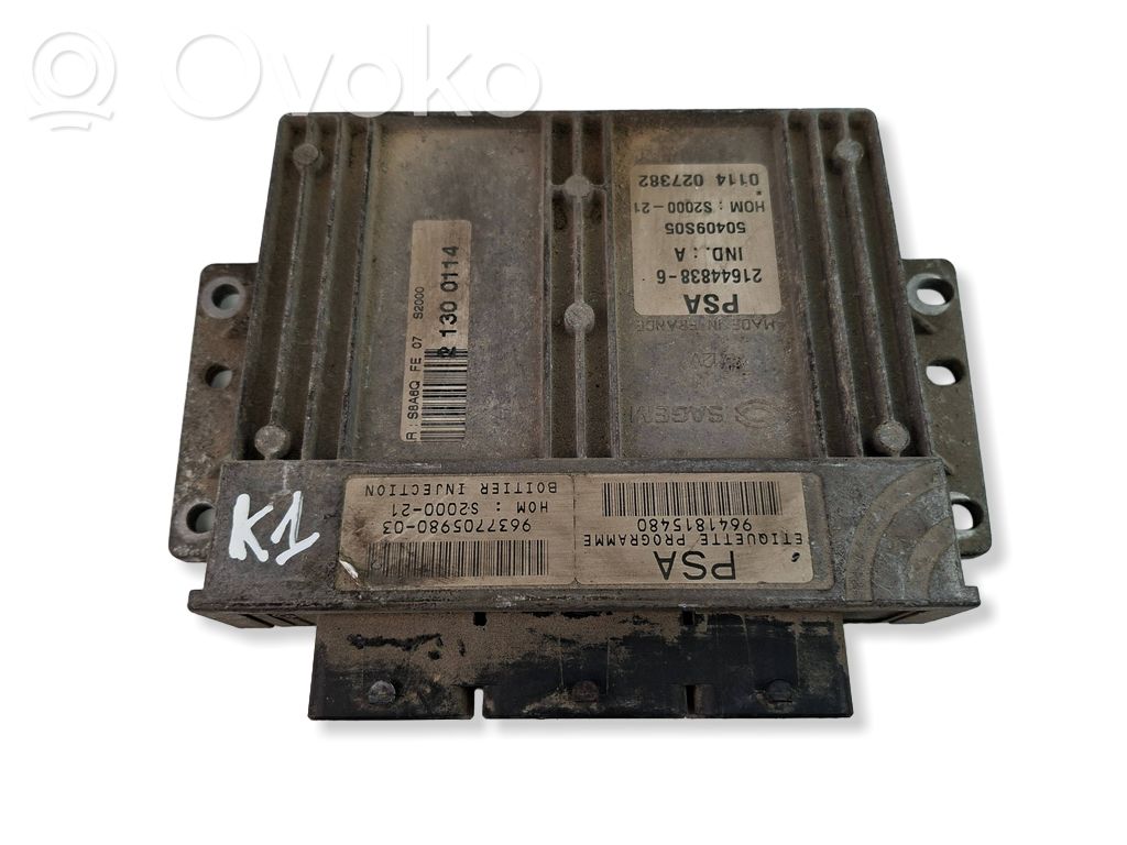 Citroen Saxo Injection control unit/module 
