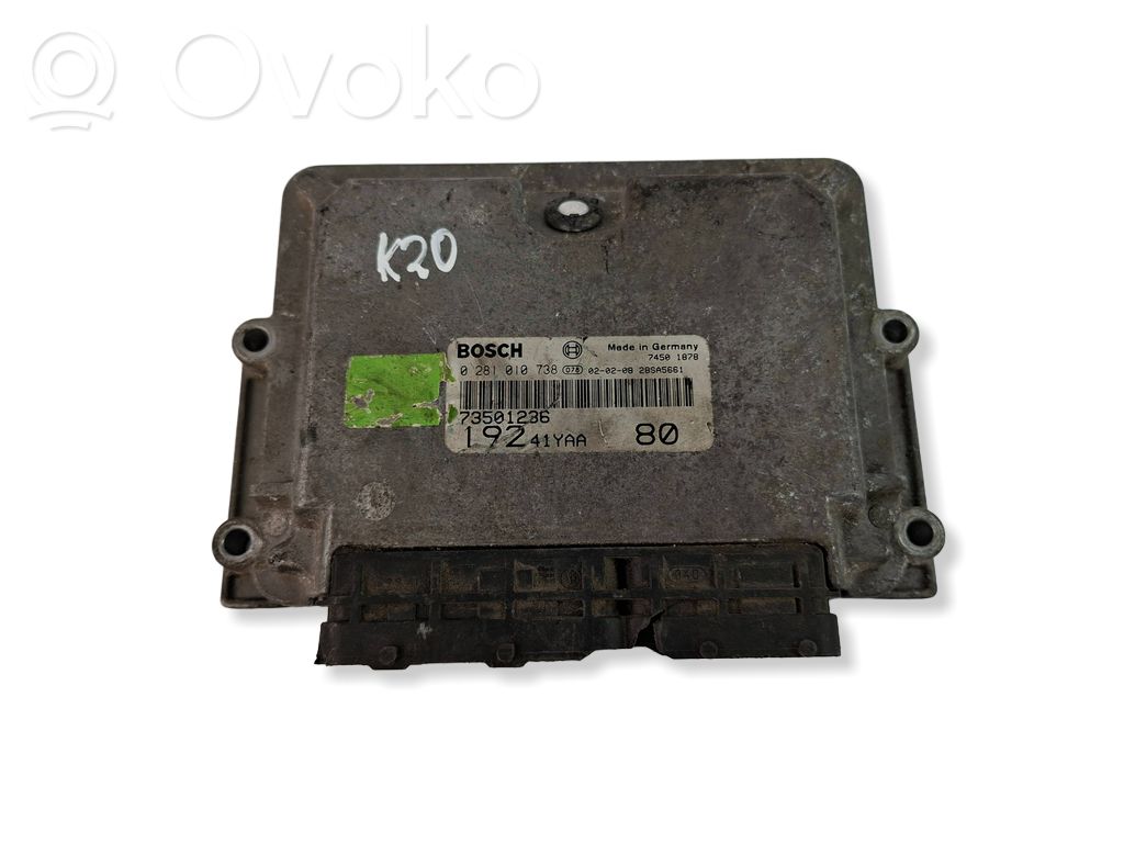 Fiat Stilo Engine control unit/module 