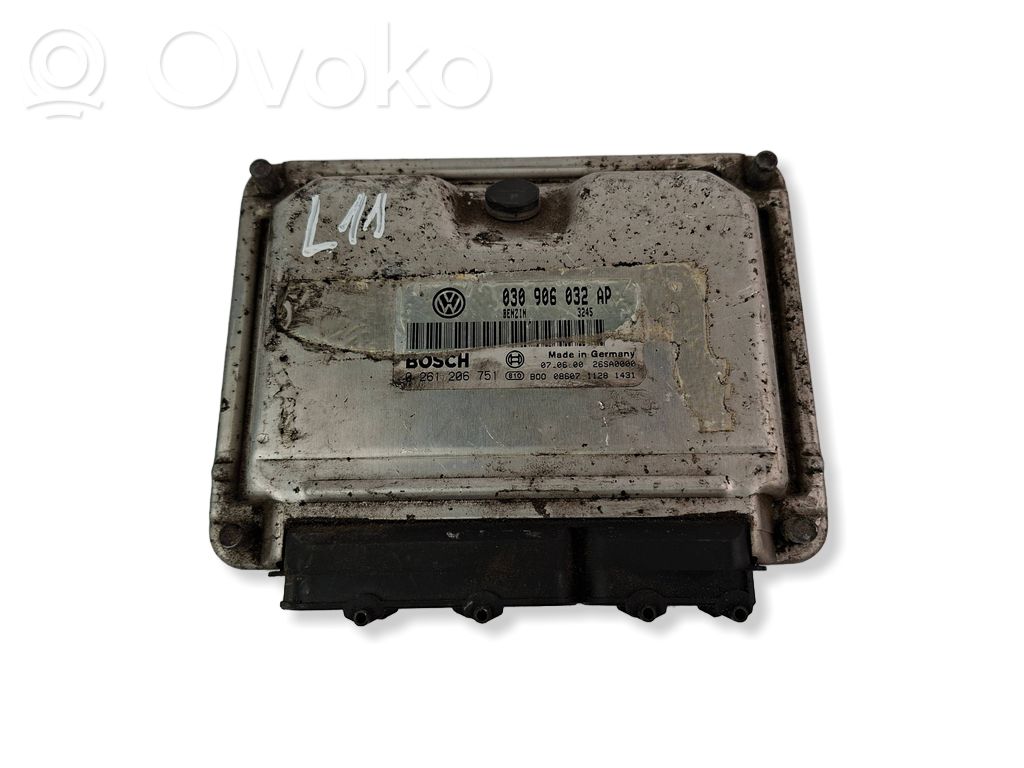 Volkswagen Polo III 6N 6N2 6NF Engine control unit/module 