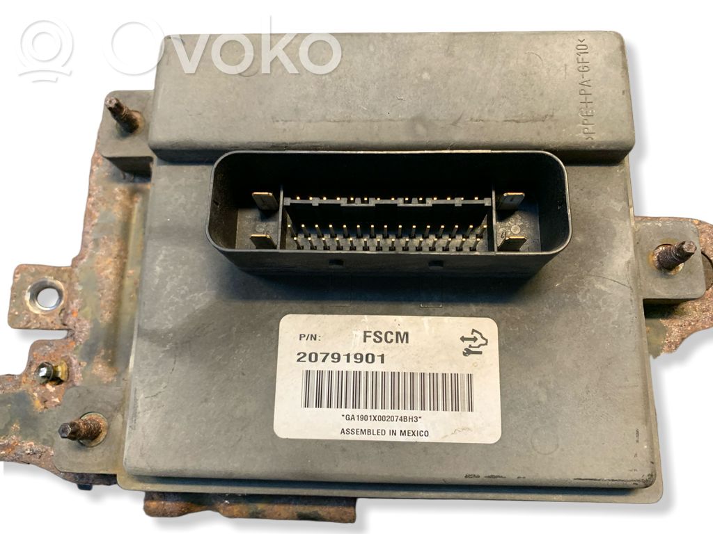 Fuel injection pump control unit/module   20791901