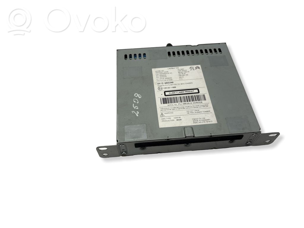 Peugeot 308 Radio/CD/DVD/GPS head unit 