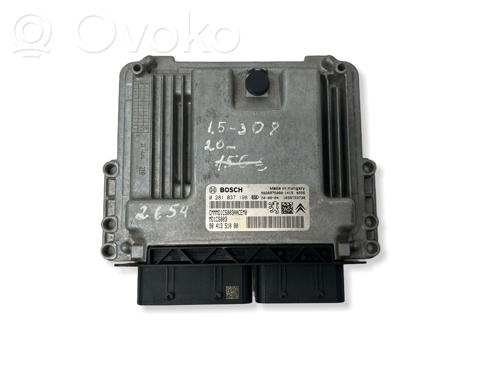 Citroen C4 III e-C4 Engine control unit/module 