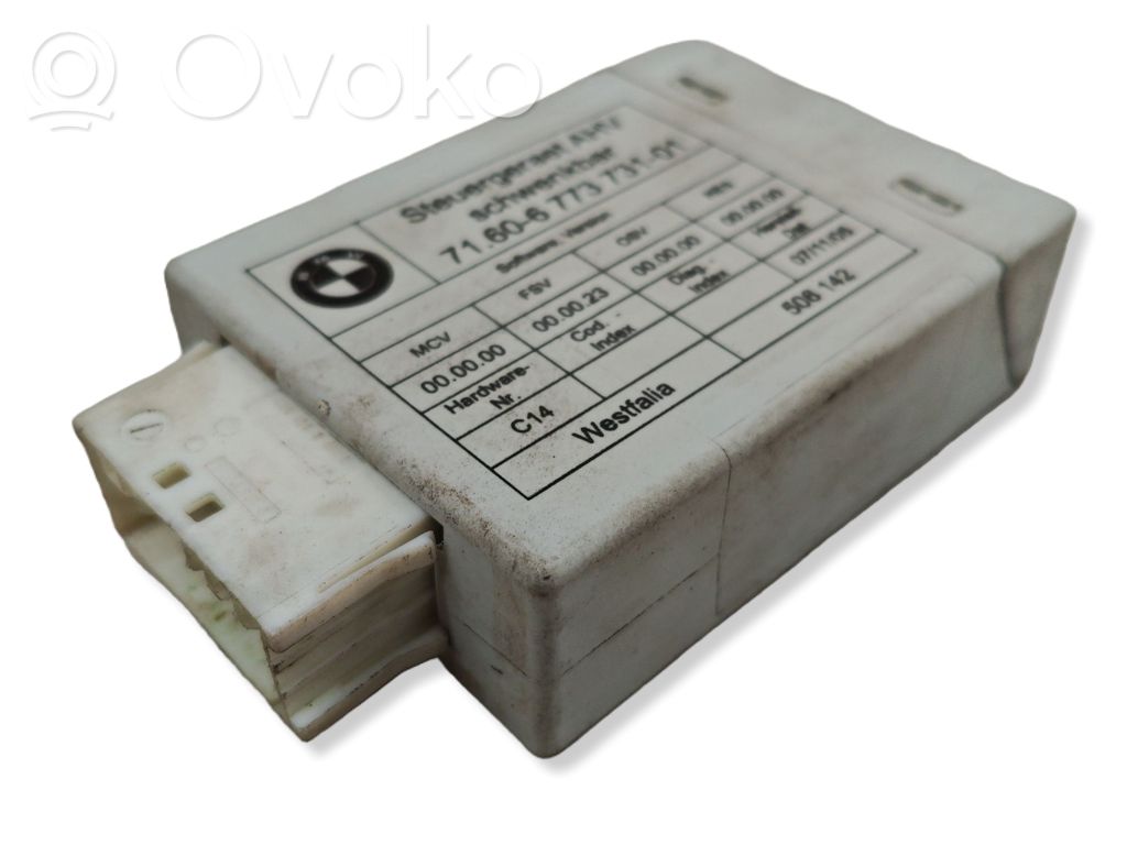 BMW 3 E90 E91 Tow bar trailer control unit/module 