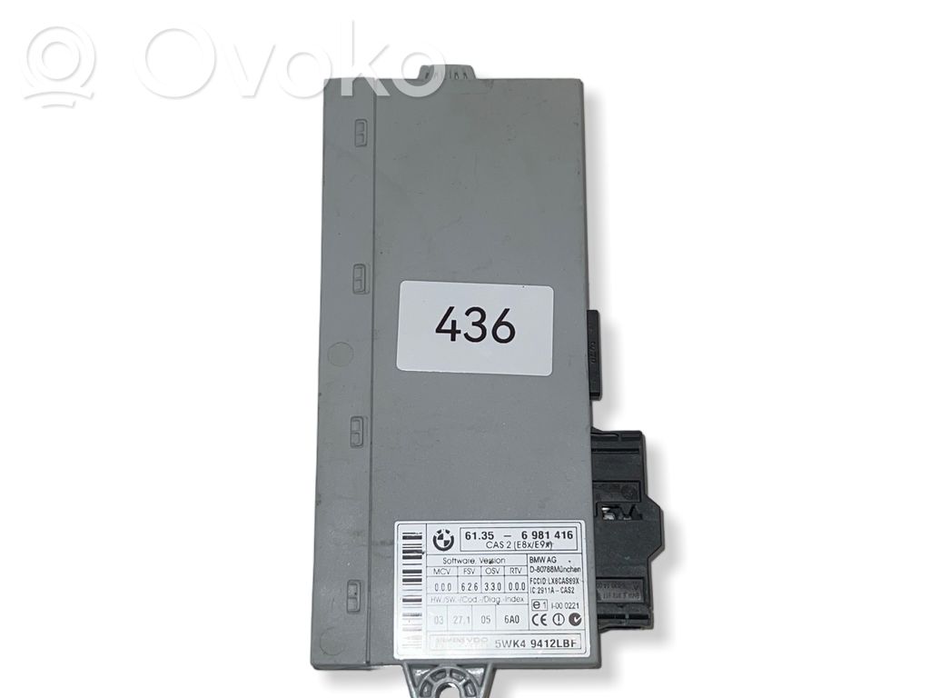 CAS control unit/module   6981416,5WK49412LBF