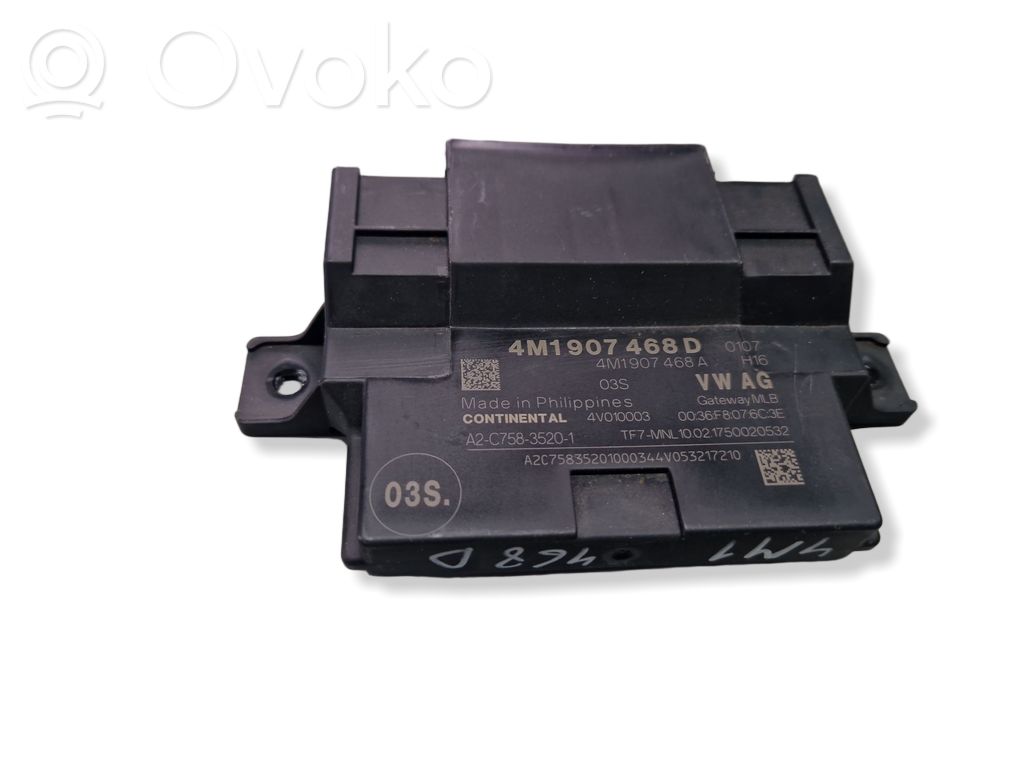 Audi A4 S4 B9 Modul control gateway 