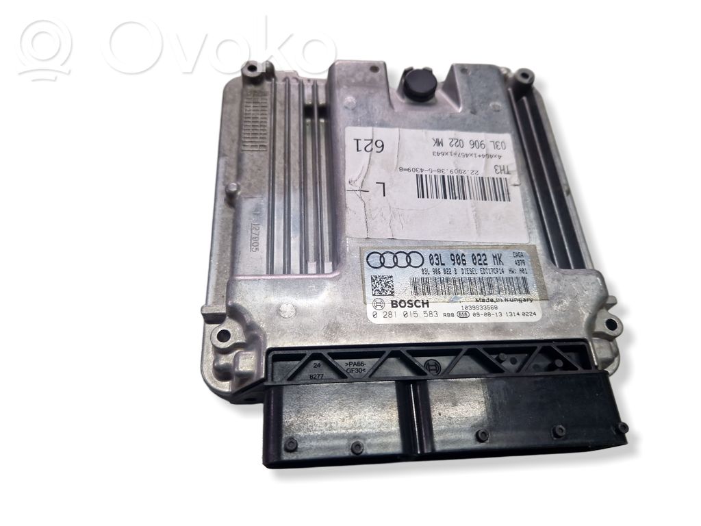 Engine control unit/module   03L906022MK,03L906022B,1038S33568,1039S33568,281015583