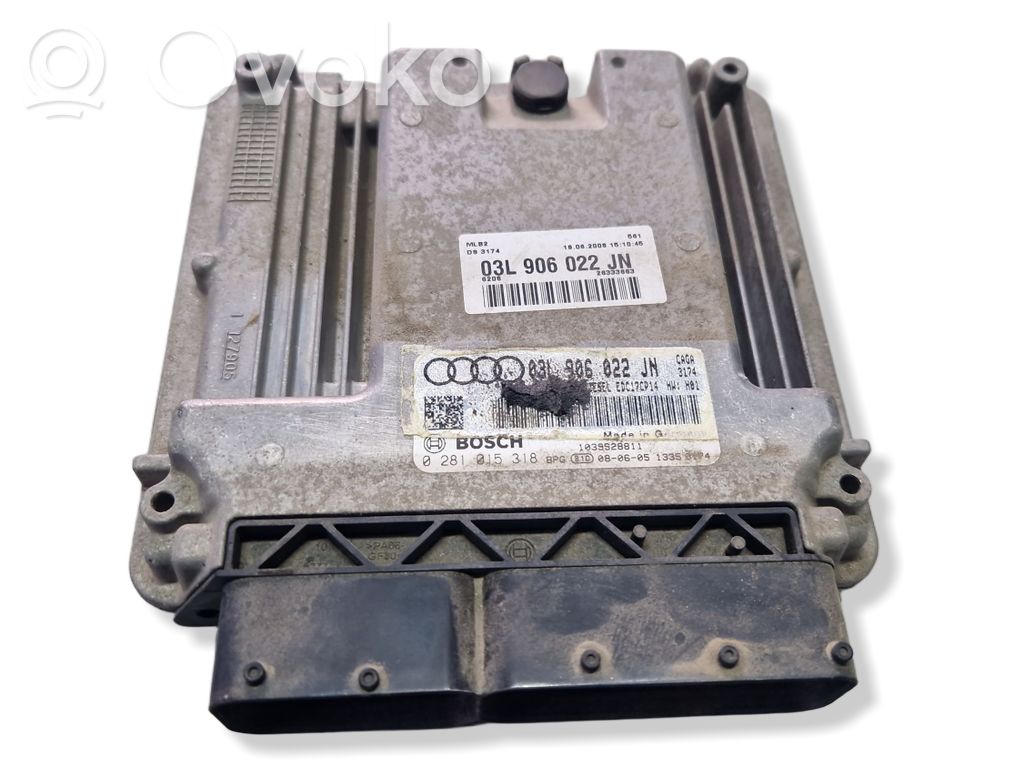 Sterownik / Moduł ECU   03L906022JN,1906200815,26333683