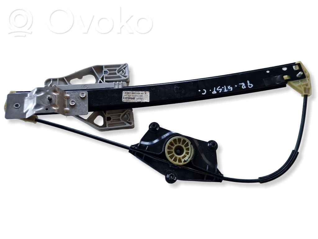 Audi A4 S4 B8 8K Rear window lifting mechanism without motor 