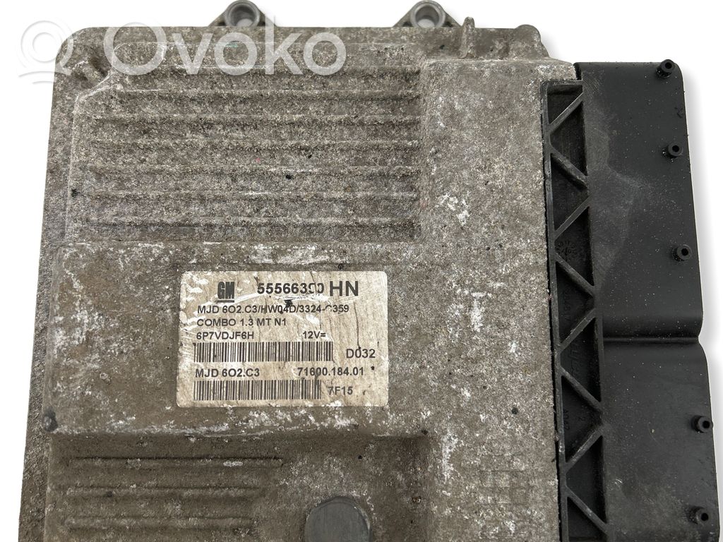 Engine control unit/module   7160018401,MJD6D2C3,55566300