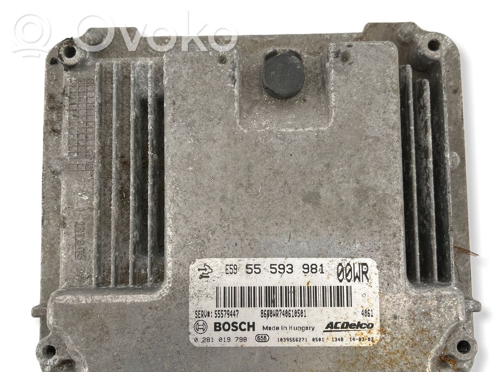 Opel Corsa D Engine control unit/module 