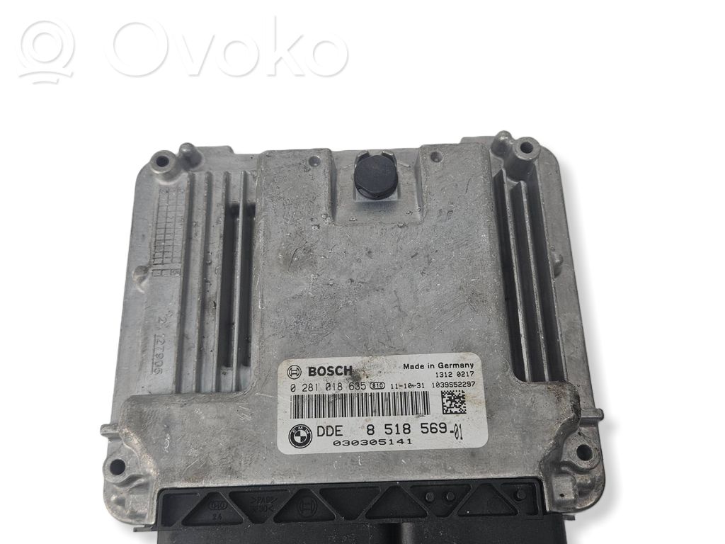 BMW 7 E65 E66 Engine control unit/module 
