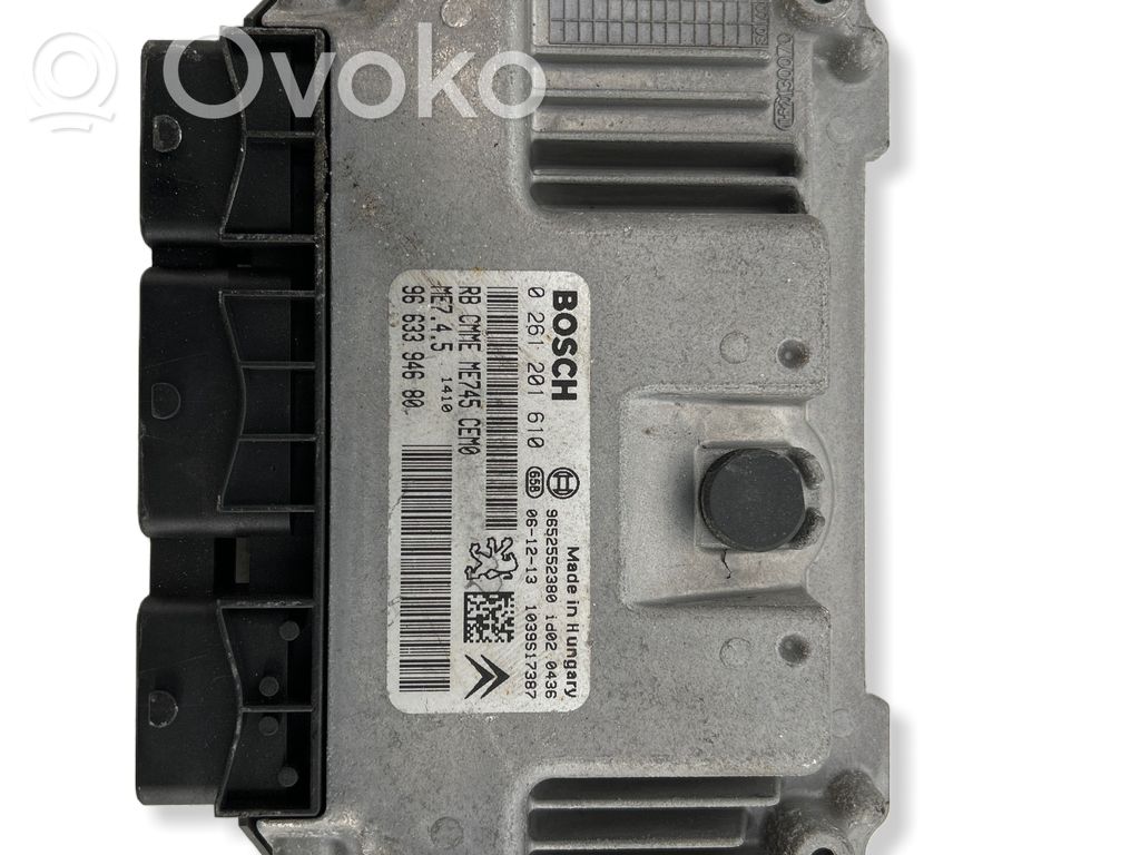 Citroen C4 Grand Picasso Engine control unit/module 