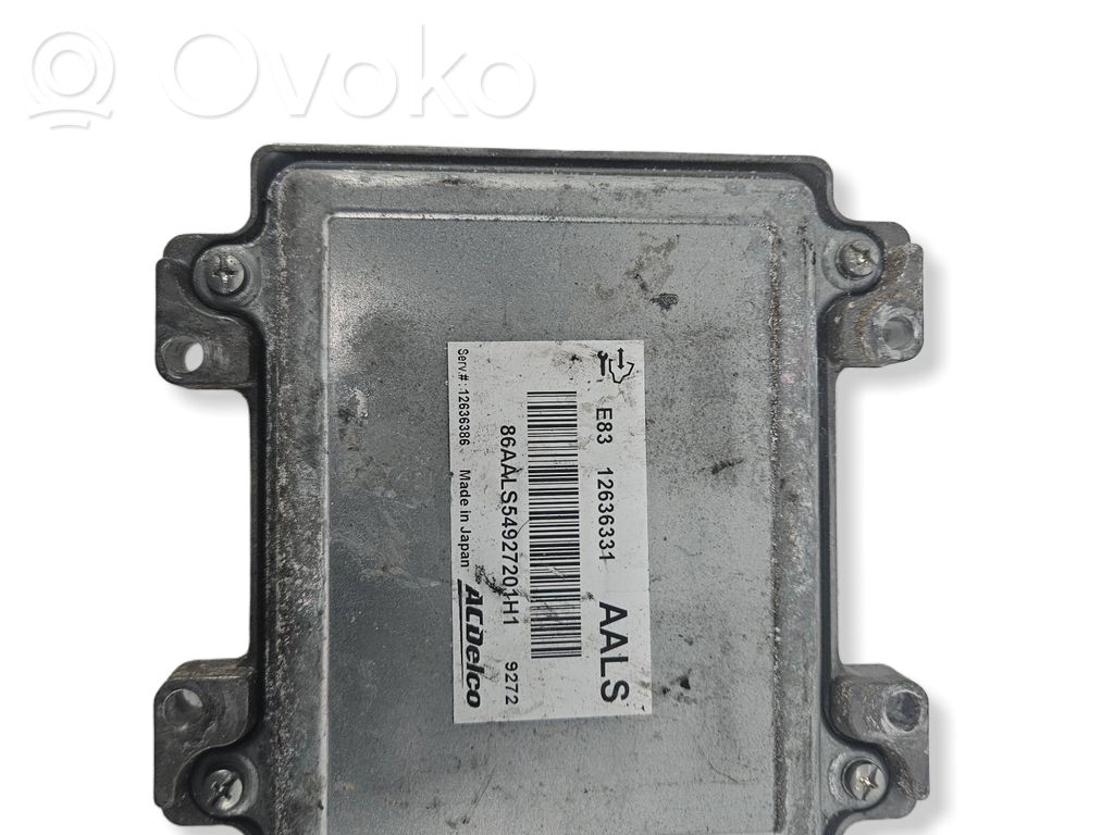 Opel Meriva B Engine control unit/module 