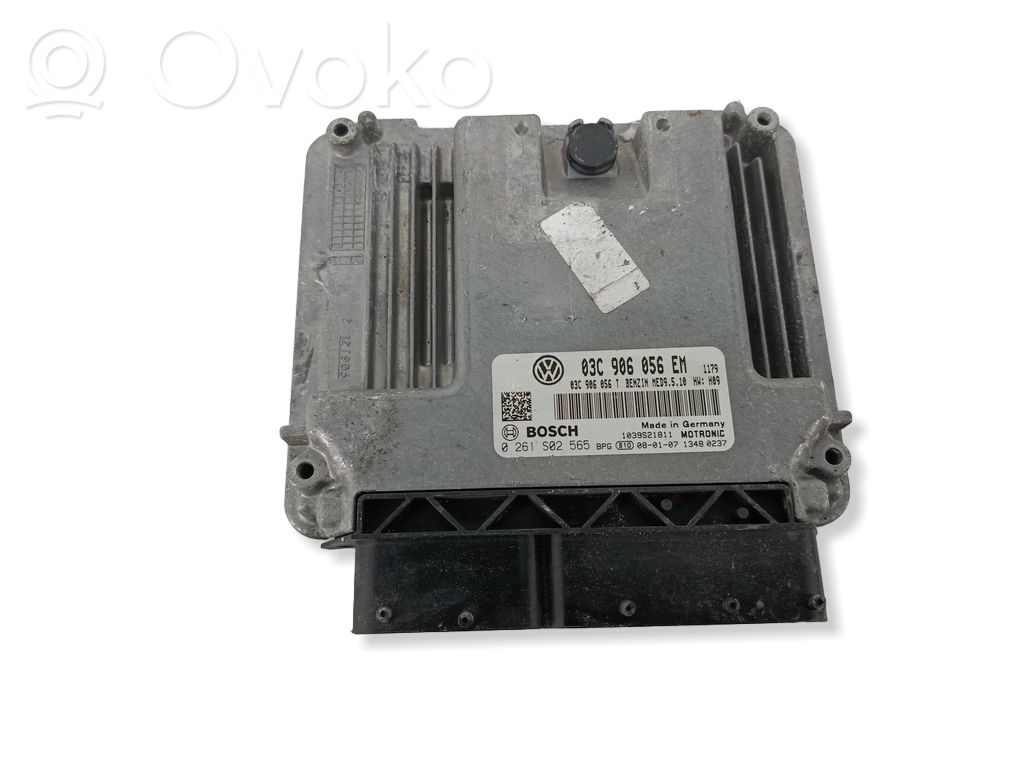 Engine control unit/module ECU   0261S02565,03C906056T,03C906056EM