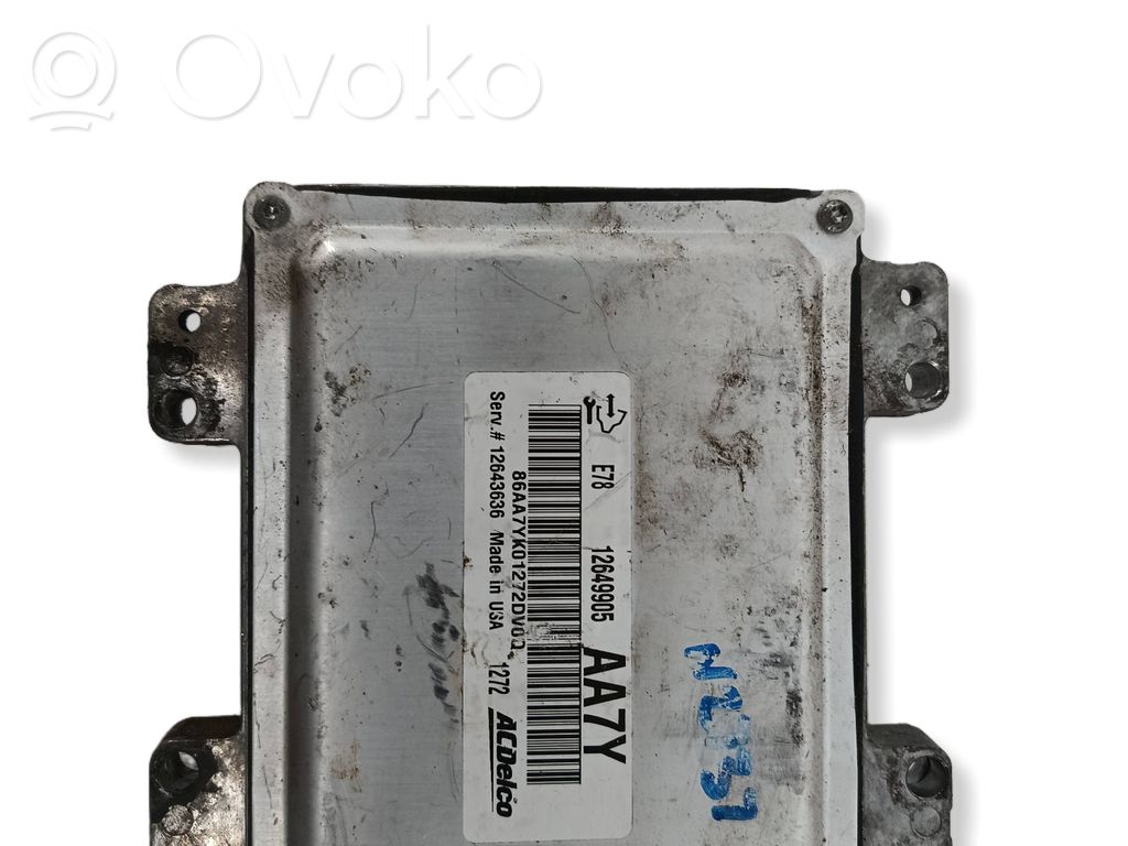 Opel Zafira C Engine control unit/module 