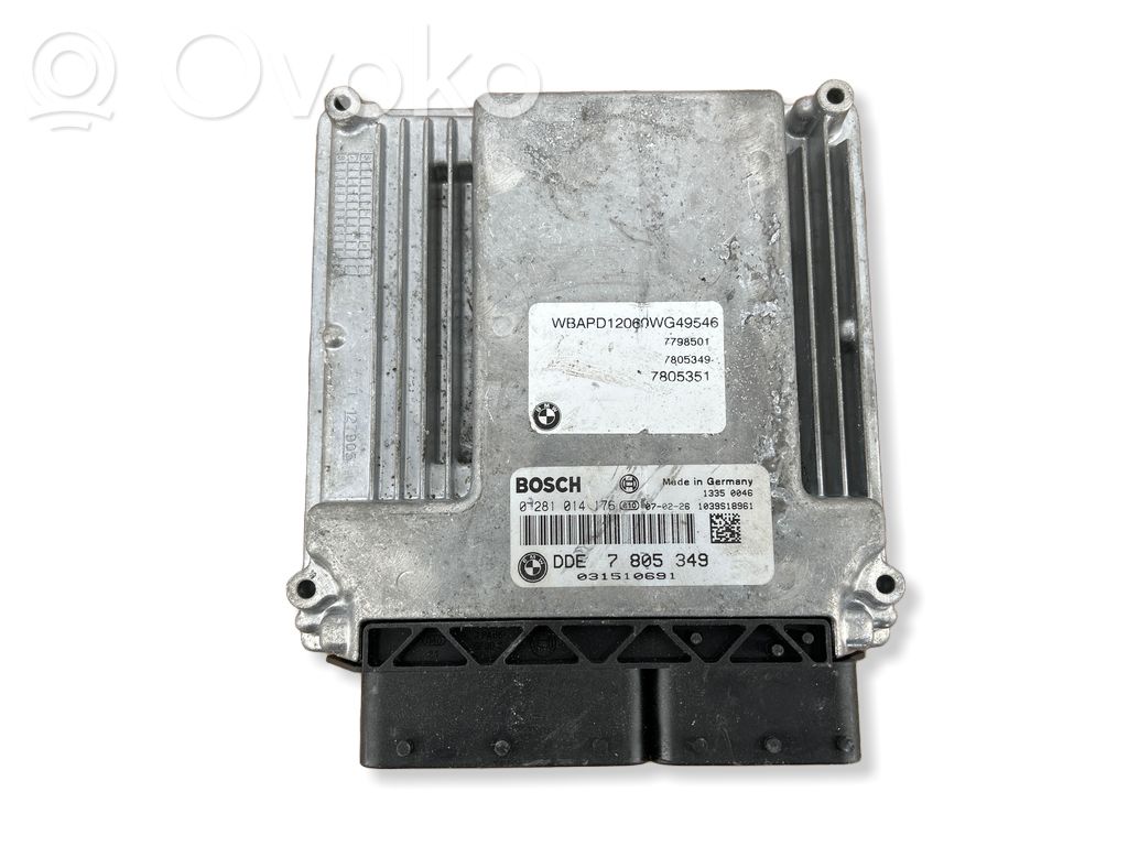 BMW 3 E90 E91 Engine control unit/module 