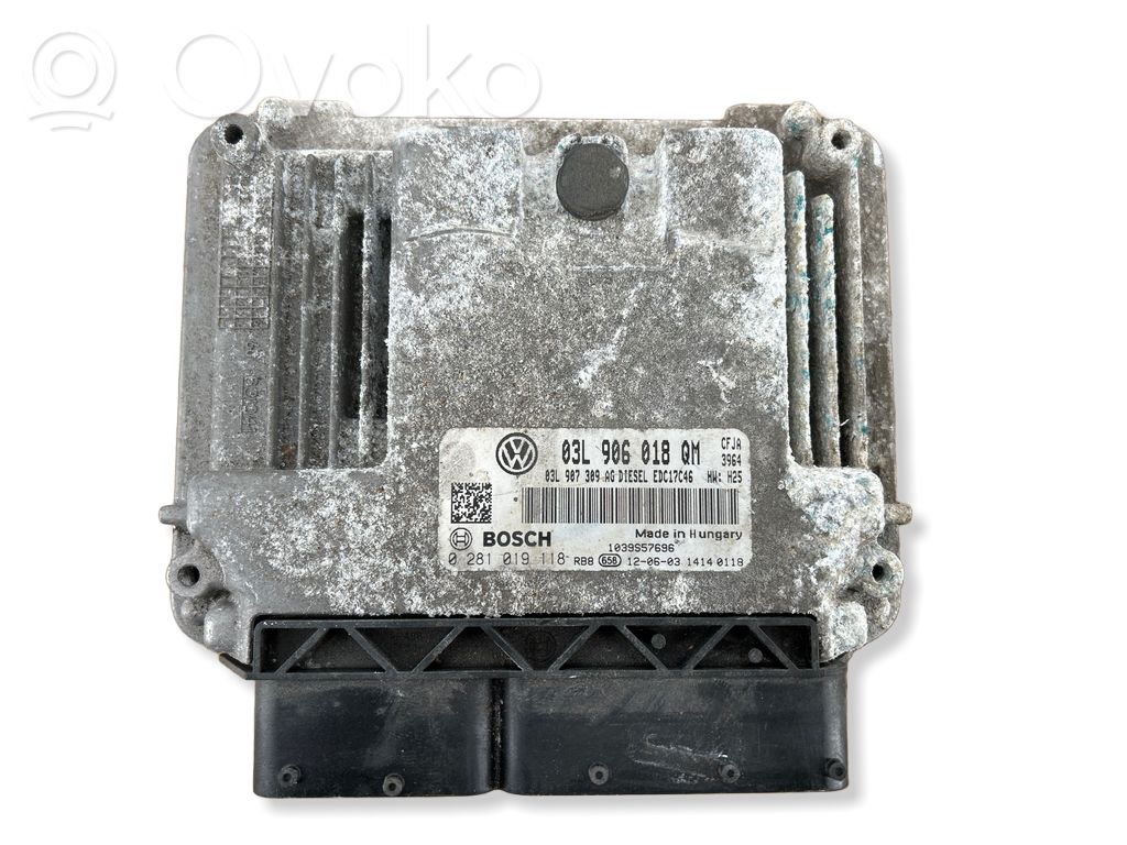 Skoda Yeti (5L) Engine control unit/module 