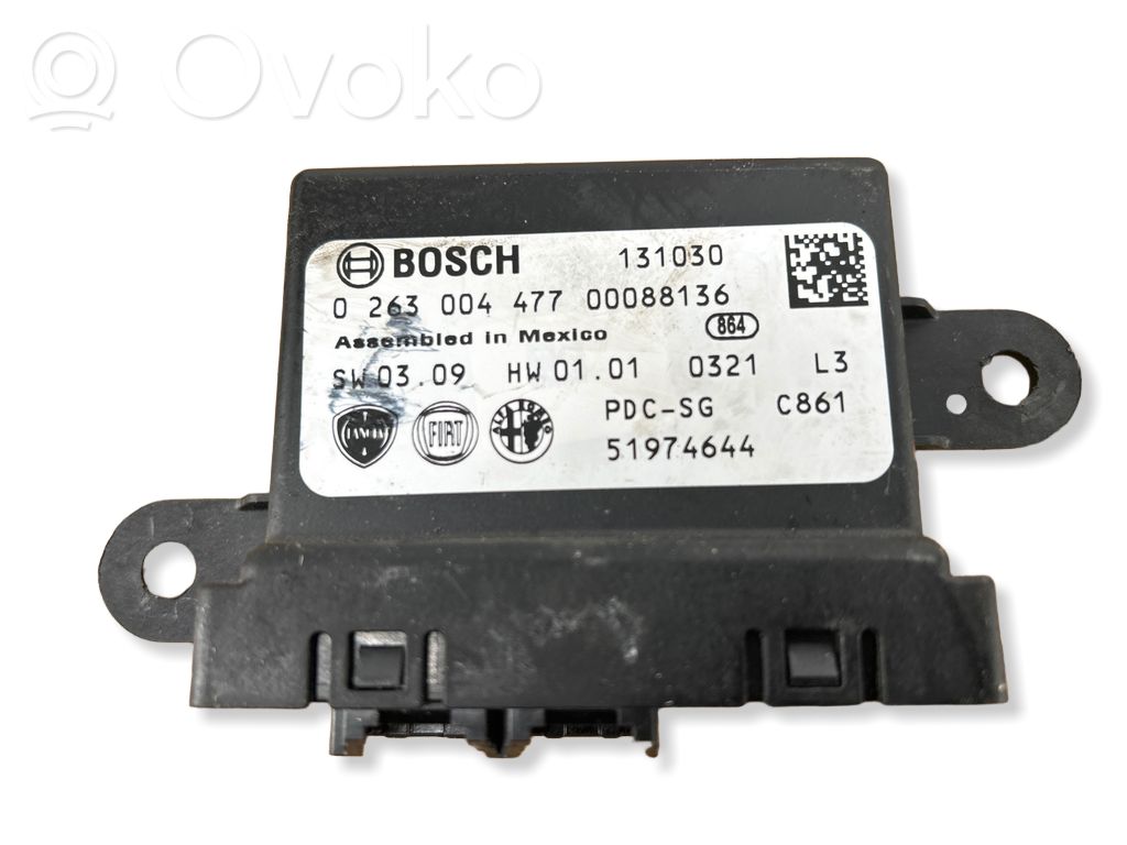 Fiat 500L Parking PDC control unit/module 