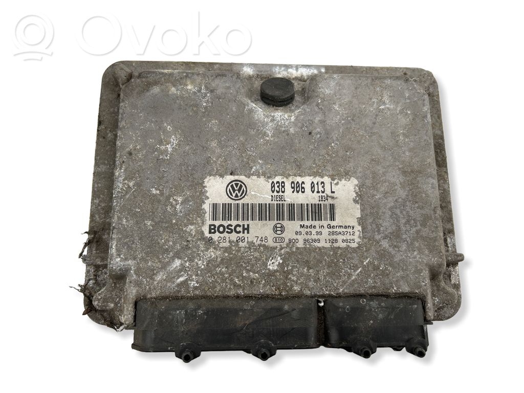 Volkswagen Lupo Engine control unit/module 