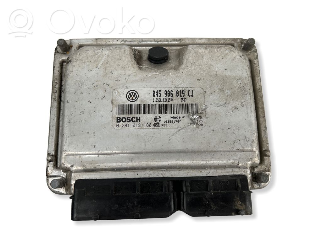 Engine control unit/module   045906019CJ,0281013180,1039S176